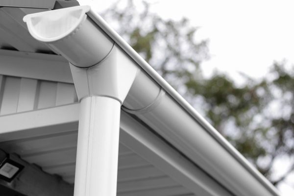 Vinyl Gutters Installation in Rogers