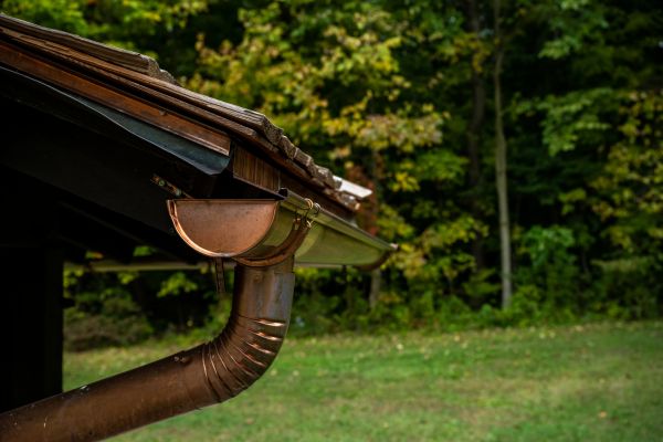 Copper Gutter Replacement in Rogers