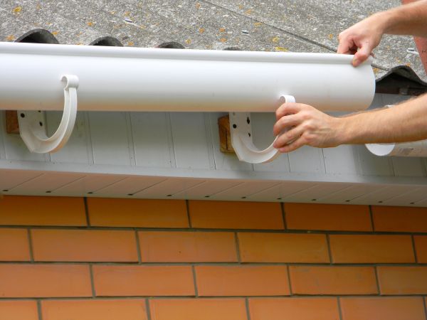 Half Round Gutter Installation in Rogers