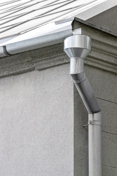 Galvanized Gutter Installation in Rogers