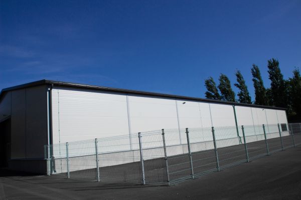 Warehouse Gutter Installation in Rogers