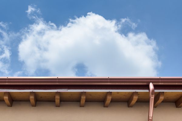 Copper Gutter Installation in Rogers