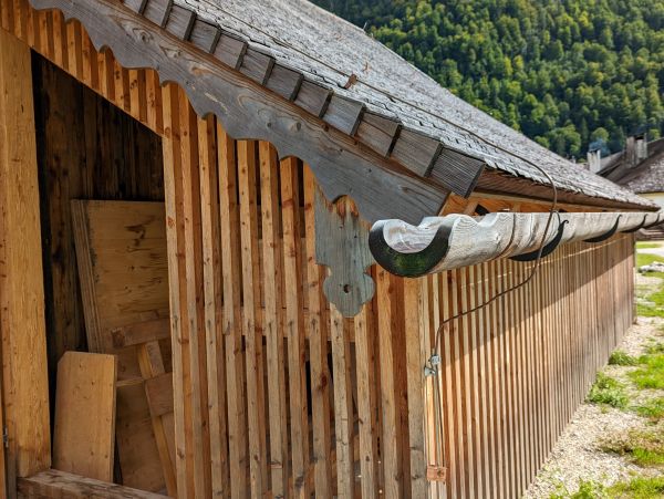 Wood Gutter Repair in Rogers