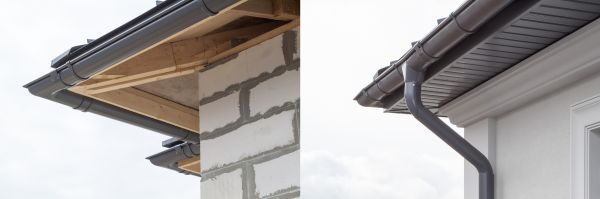 Wood Gutter Replacement in Rogers