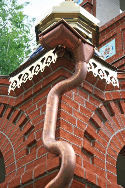 Church Downspout Installation in Rogers