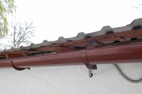 Cost of Round Gutters Installation in Rogers